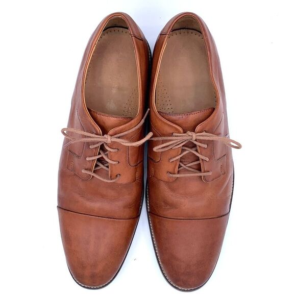 Cole Haan Brown Leather Oxfords - Very Good Condition - Picture 9 of 15